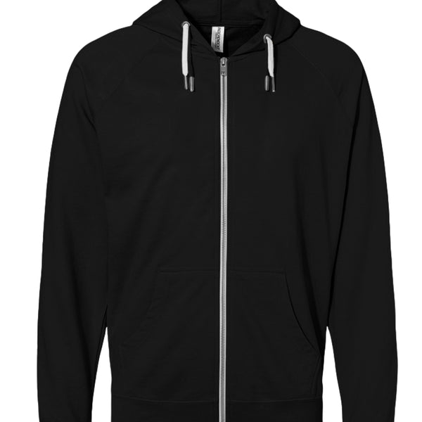 Aspire Basketball Zip-Up Hoodie – Color Logo | Lightweight Fleece