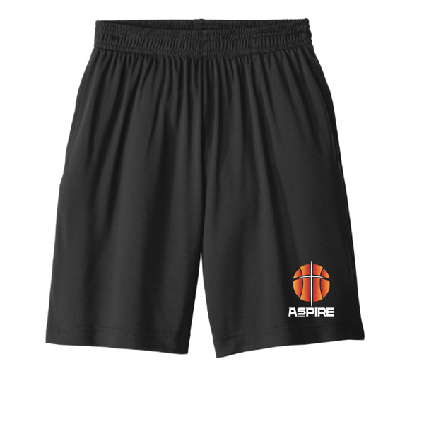 Aspire Youth Basketball Shorts – Color Logo | Kids Athletic Shorts